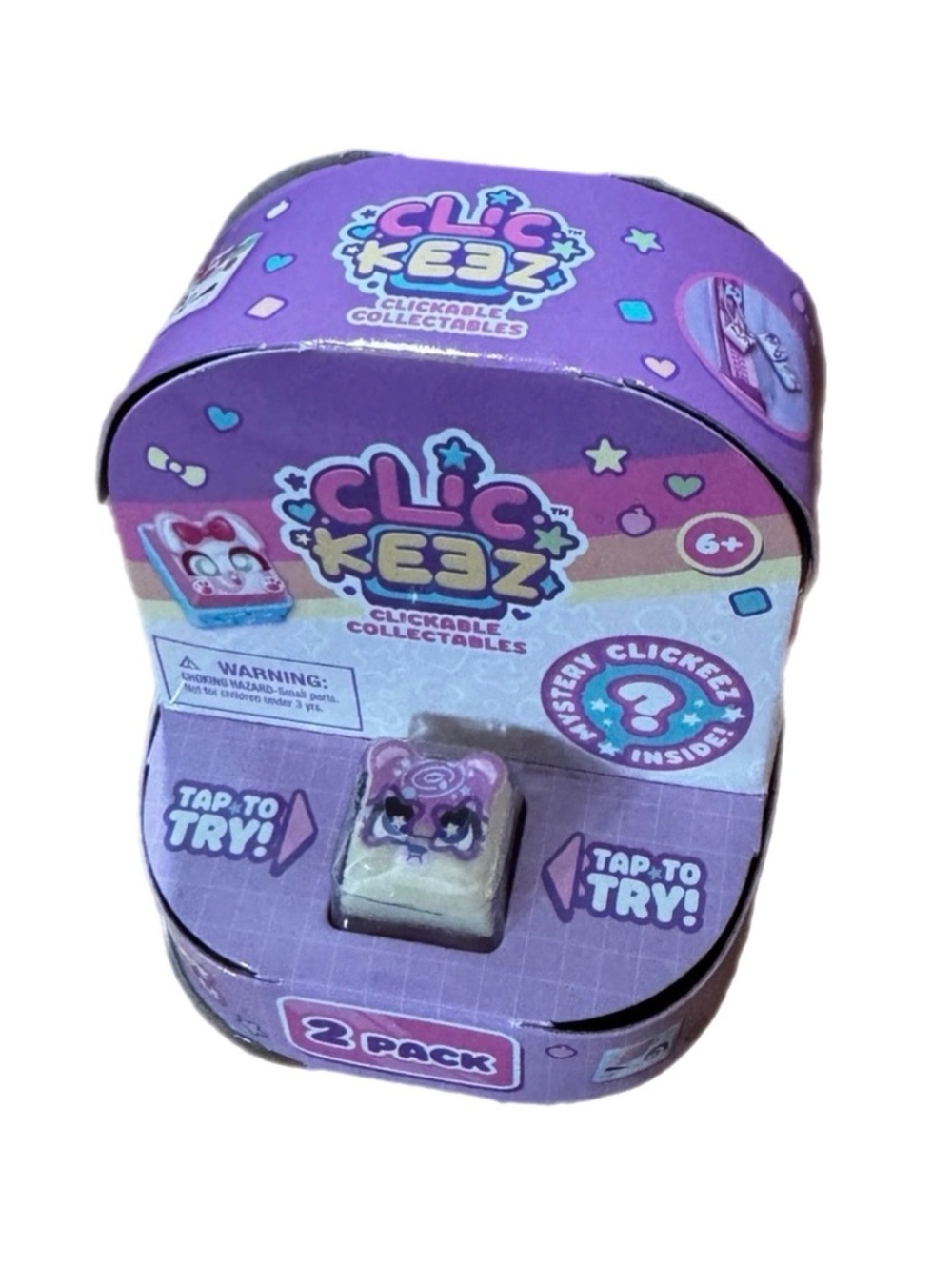 Clickeez (Series 1) 2-Pack Clickable Collectibles SHIPS TODAY